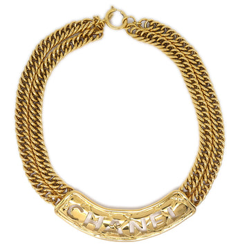 CHANEL Chain Pendant Necklace 3795 96414