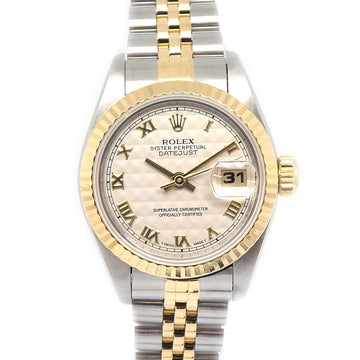 ROLEX Oyster Perpetual Datejust 26mm Ref.69173 Self-winding Watch SS 18KYG 56528