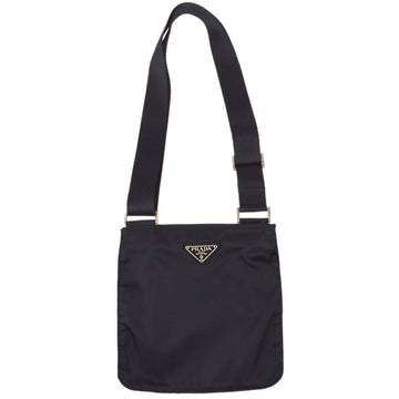 PRADA * 89 Nylon Shoulder Bag Black 78804