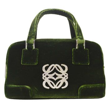 LOEWE * Amazona Micro Handbag Green Velvet 97739