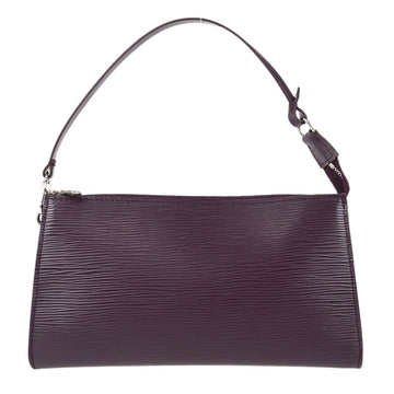 LOUIS VUITTON Pochette Accessoires Handbag Purple Epi M5298K 67817