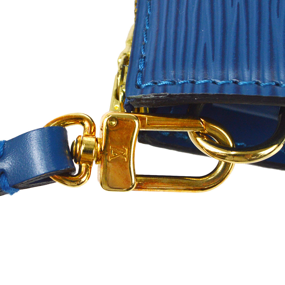 Louis Vuitton 1999 Pochette Accessoires Epi Blue M52945 – AMORE
