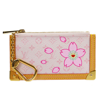 LOUIS VUITTON Pochette Cles Coin Case Wallet M92016 Cherry Blossom 686
