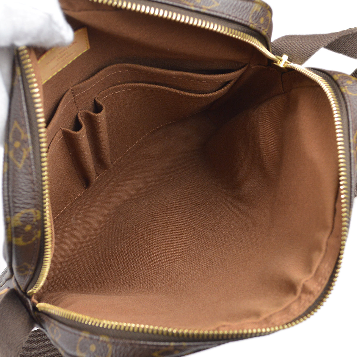 LOUIS VUITTON Monogram Trotteur Beaubourg Shoulder Bag M97037 LV Auth  th1447 Cloth ref.531935 - Joli Closet