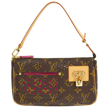 LOUIS VUITTON Pochette Accessoires Handbag Monogram Perfo M95183 78635