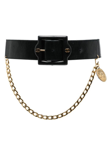 Chanel 2000 Interlocking CC Logo Belt S