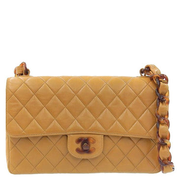 Chanel Around 1995 Made Caviar Skin Diana Flap Chain Bag 25cm Baby Pink