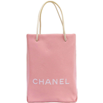 CHANEL Around 2008 Made Essential Tote Bag Baby Pink