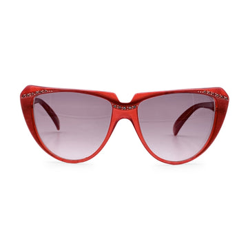 YVES SAINT LAURENT Vintage Cat Eye Sunglasses 8704 P 74 55/14 130Mm