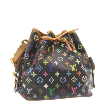 LOUIS VUITTON Monogram Galaxy Discovery Bum Bag Shoulder Bag Black Auth  28275A