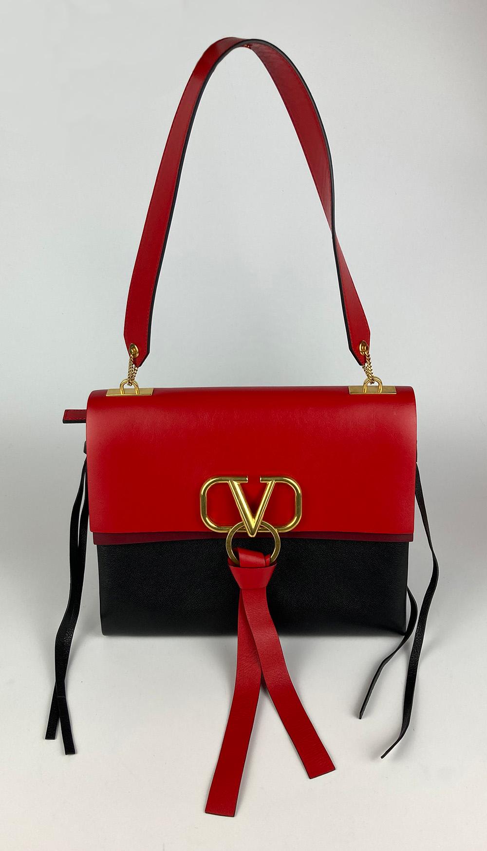Valentino Garavani Color Block Vring Crossbody Bag - FORZIERI