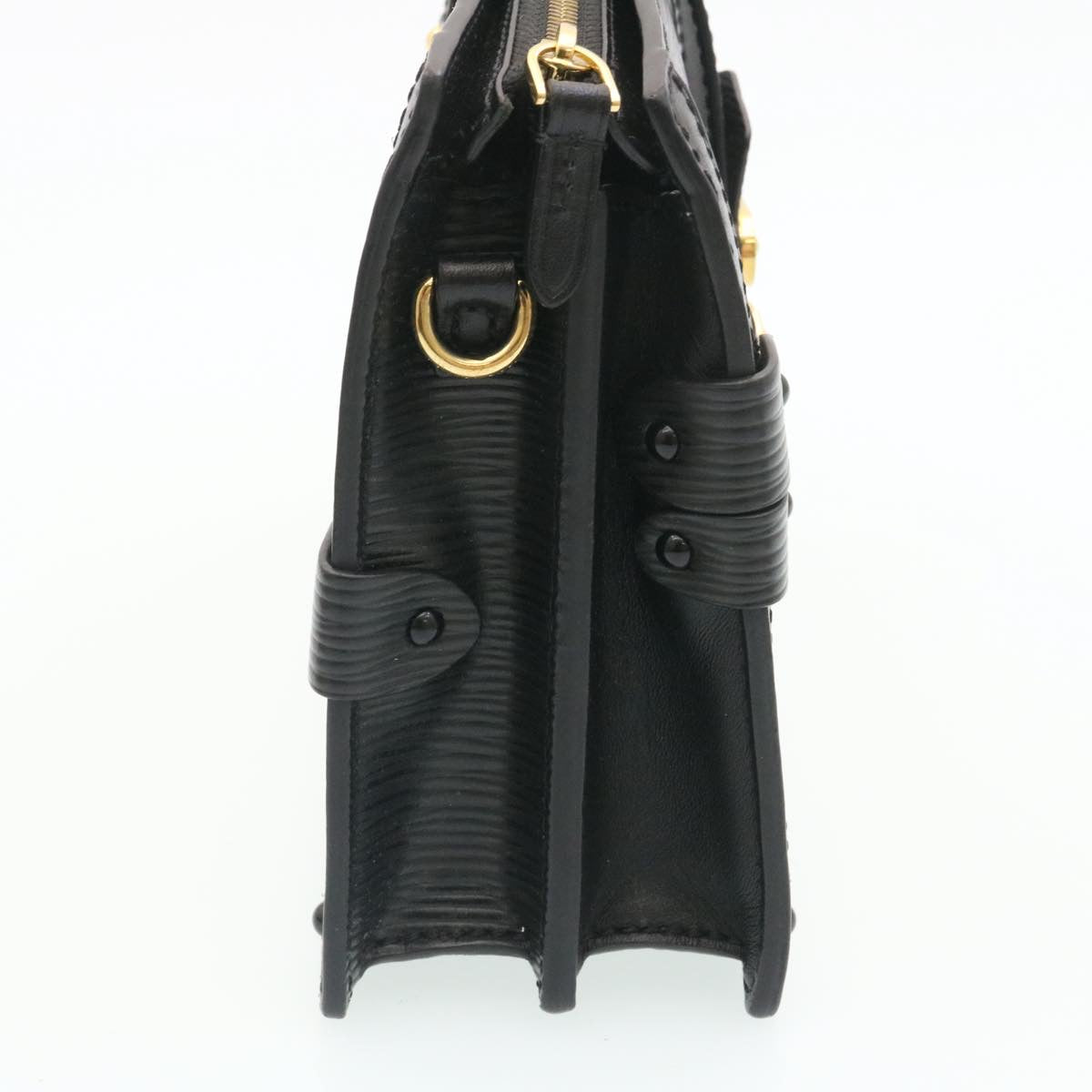 Louis Vuitton Black Epi Trunk Clutch M53052– TC