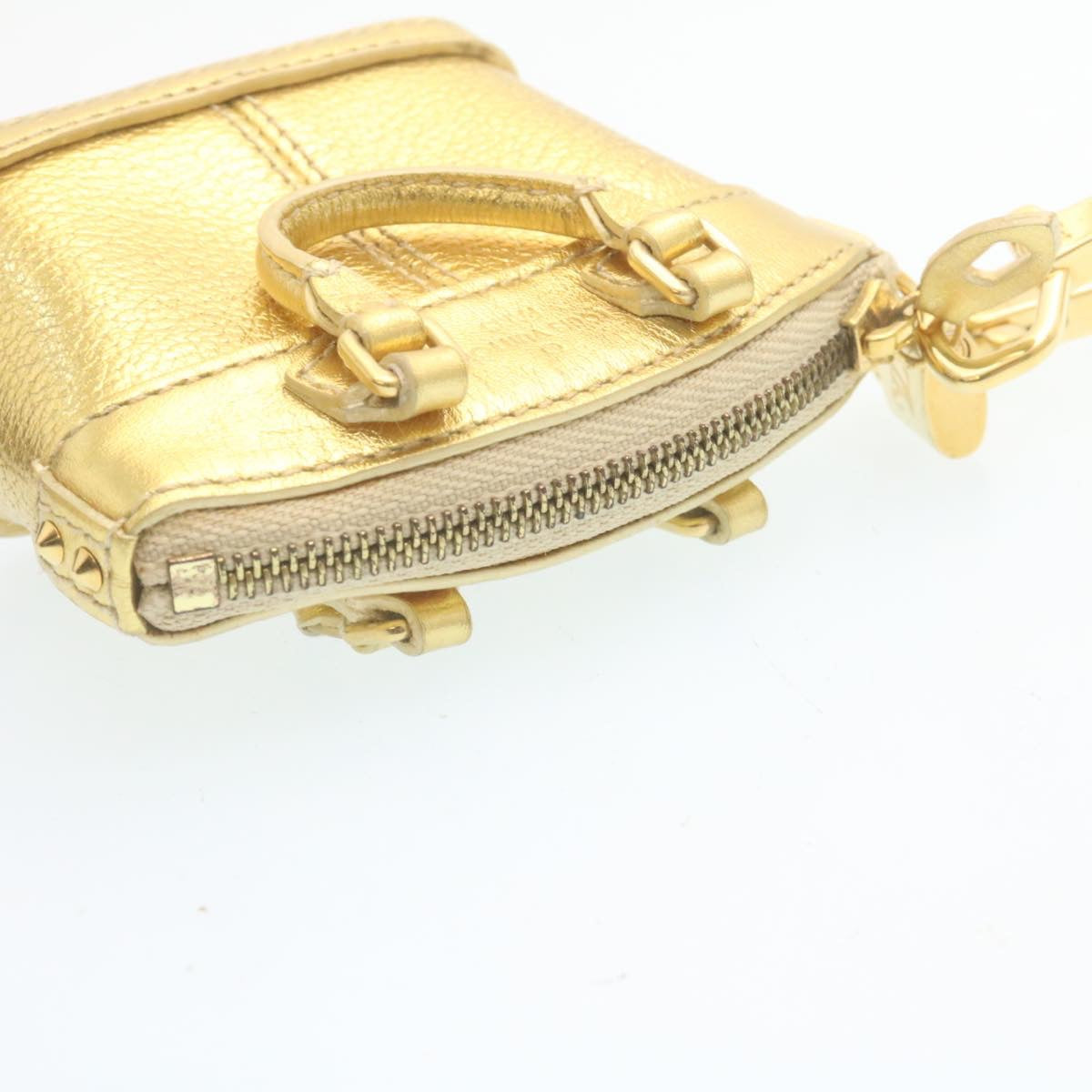 Louis Vuitton Suhali Mini Lockit Gold Color Bag Charm Keychain