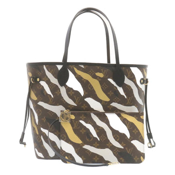LOUIS VUITTON �~ LOL Monogram Camouflage Neverfull MM Tote Bag M45201 Auth 29024A
