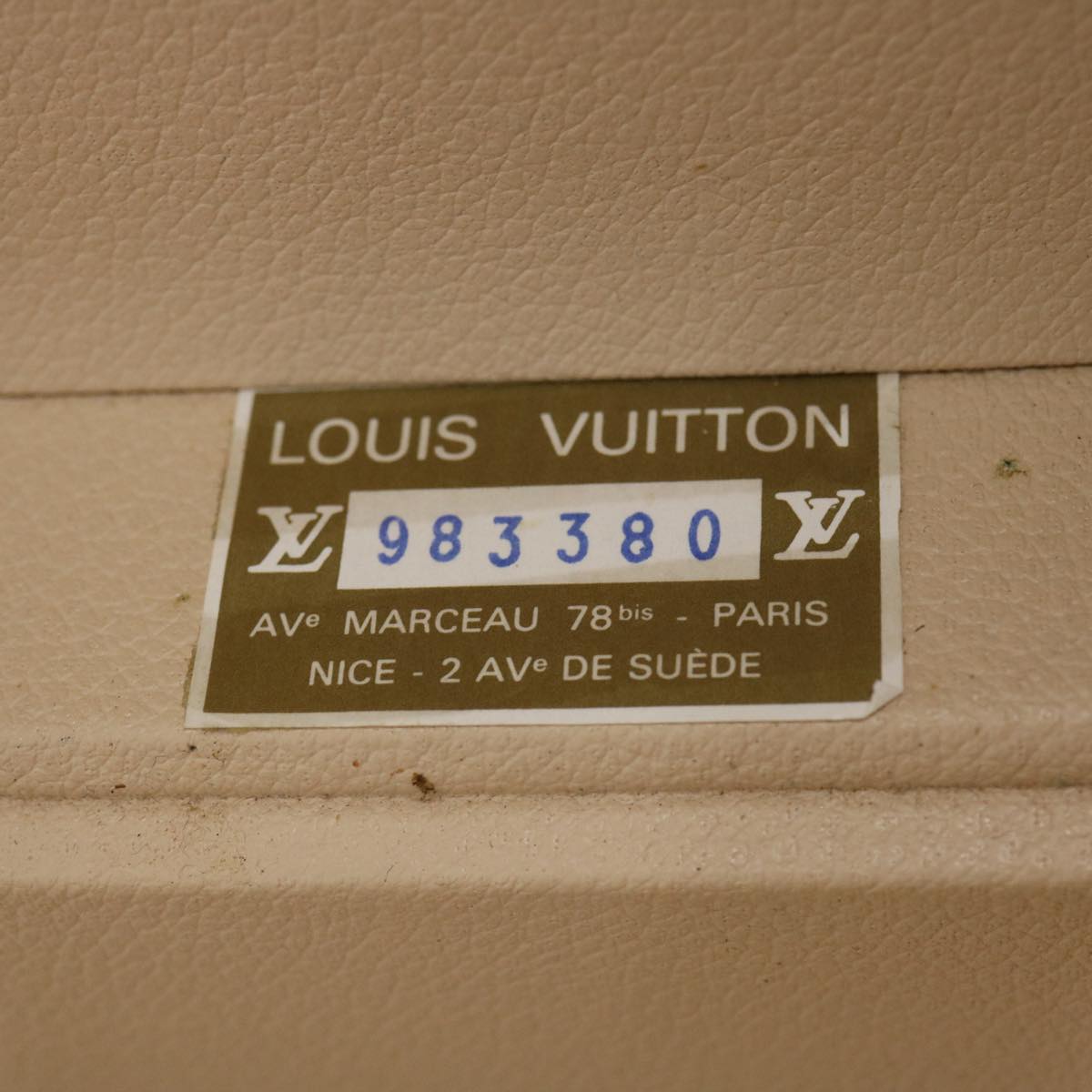 LOUIS VUITTON Monogram Bisten 70 Trunk Vintage M21324 LV Auth 29278A