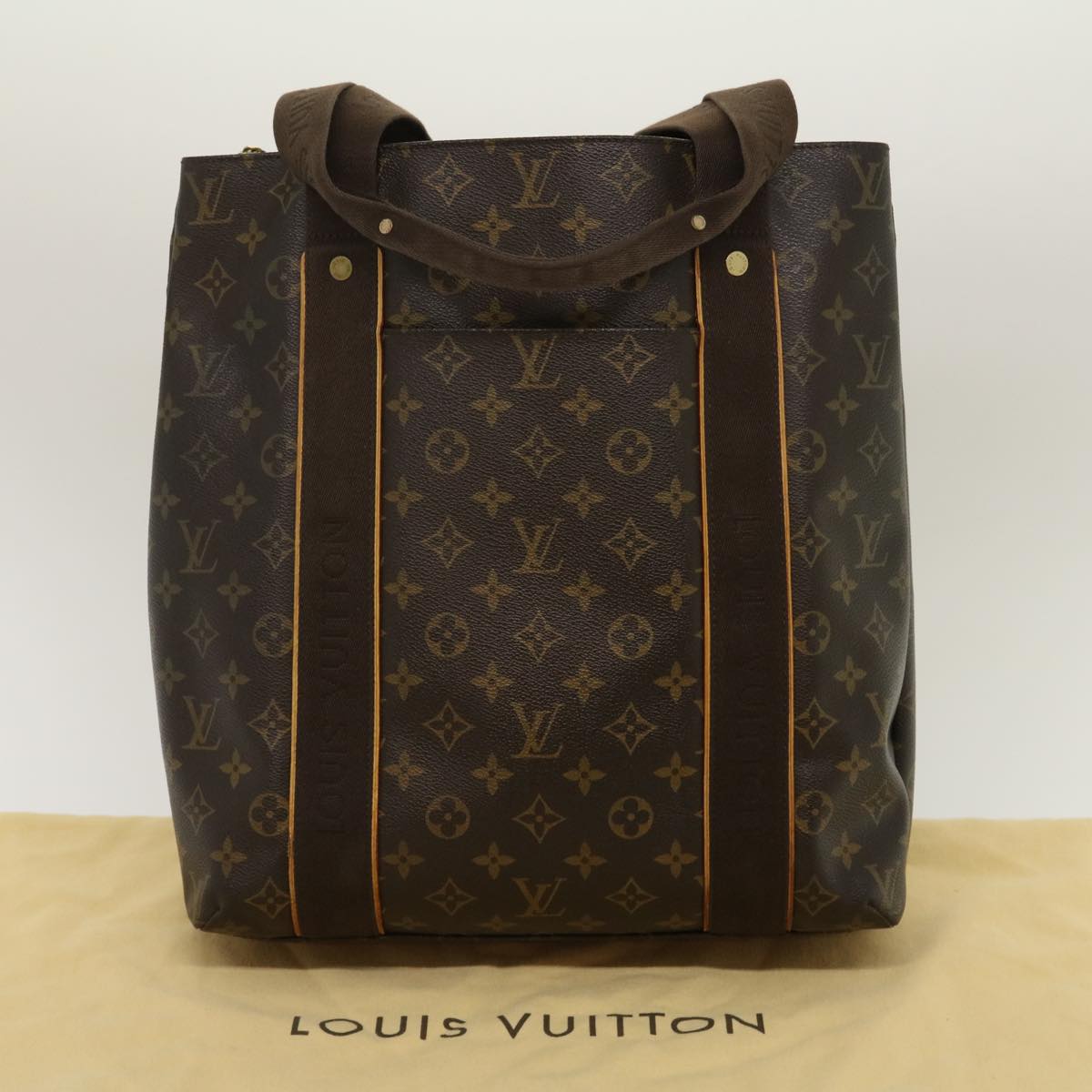 LOUIS VUITTON Monogram Cabas Bobul Tote Bag M53013 LV Auth 29881 Cloth  ref.600783 - Joli Closet