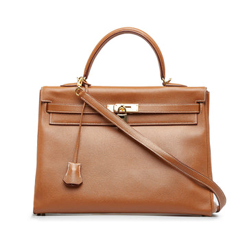 Hermès Étoupe Kelly Bag 35 CM – hk-vintage