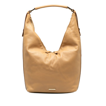 GUCCI Leather Hobo Bag
