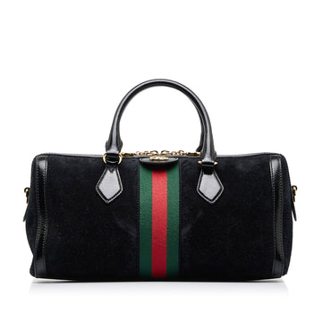 GUCCI Ophidia Suede Satchel