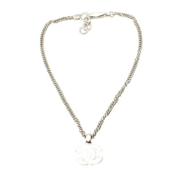 CHANEL Vintage Silver Tone Chocker With 