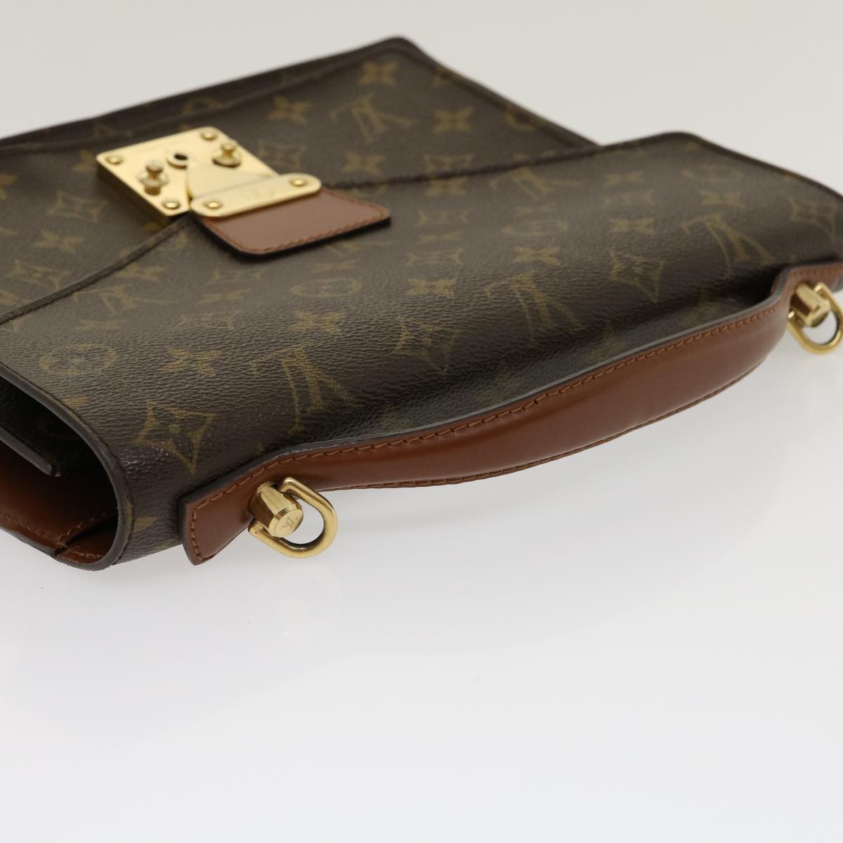 Auth Louis Vuitton Monogram 2way Bag Monceau M51185 Women's Handbag,Shoulder  Bag