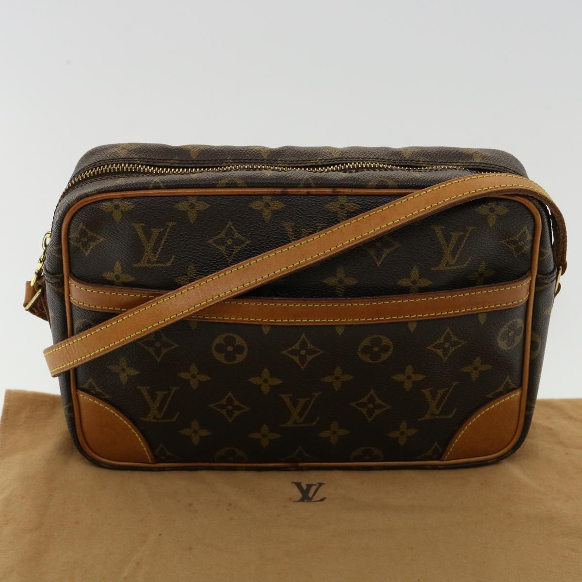 Louis Vuitton Monogram Trocadero 27 Shoulder Bag M51274 LV Auth ai613 Cloth  ref.942198 - Joli Closet