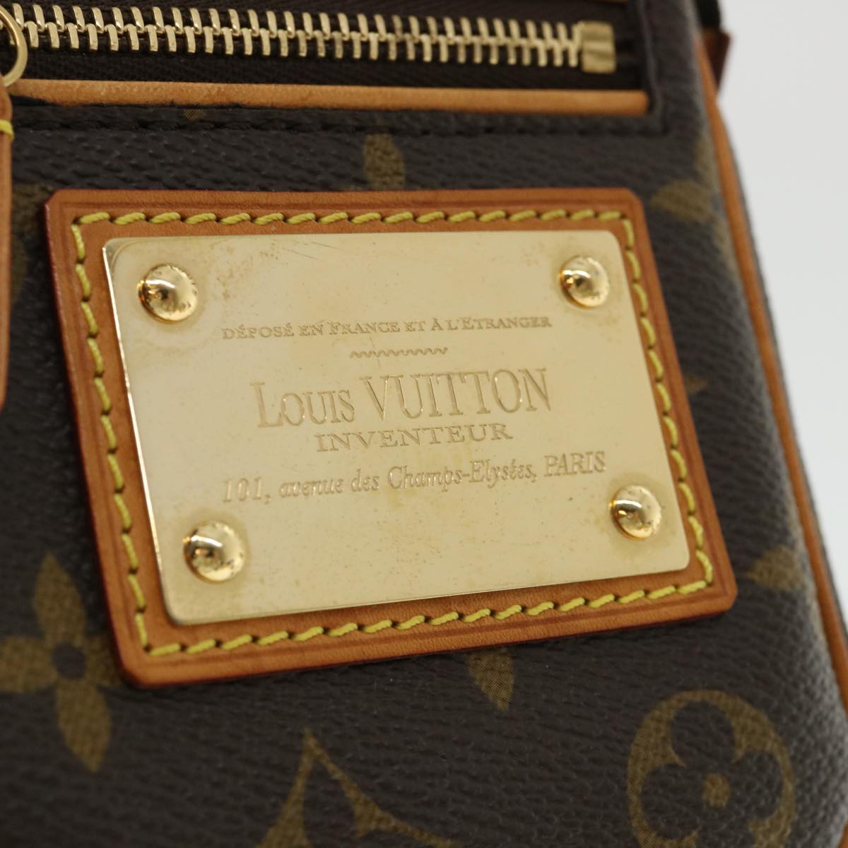  Louis Vuitton M40141 Rivet Pochette Monogram Access