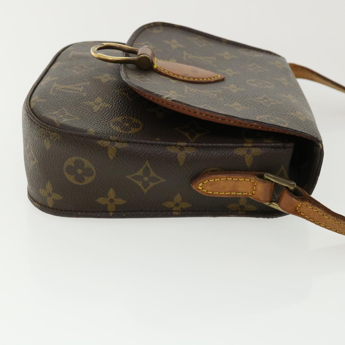 Louis Vuitton Saint Cloud MM Shoulder Bag Crossbody Monogram Brown
