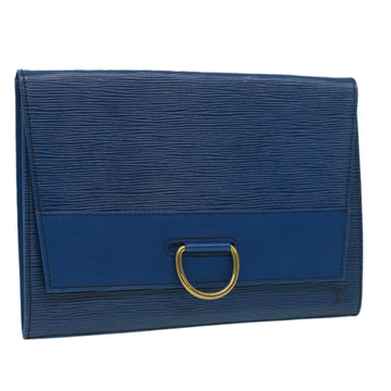 Louis Vuitton Epi Mabillon Rucksack Backpack M52235 Toledo Blue Leather  Ladies U