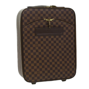 LOUIS VUITTON Damier Ebene Pegas 45 Suitcase N23256 LV Auth 36361