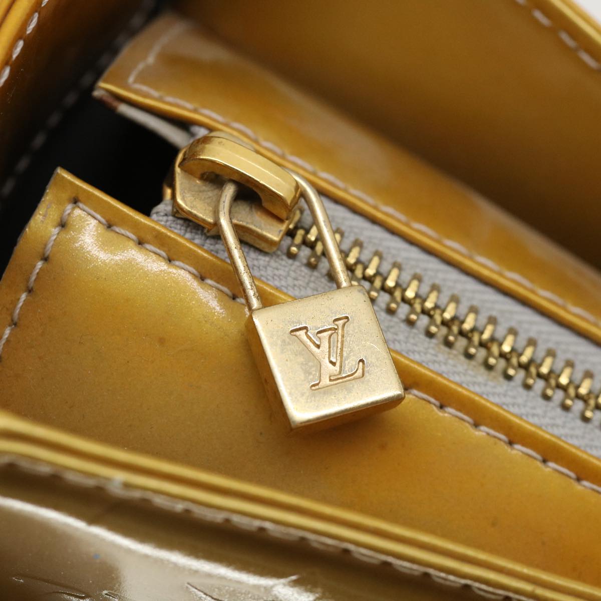 Louis Vuitton Beige Monogram Vernis Columbus Tote Bag