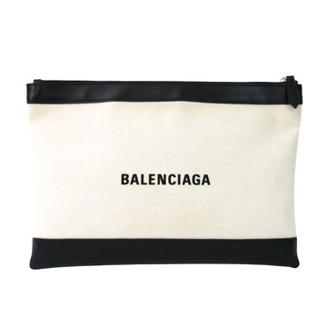Balenciaga Navy Clutch Bag