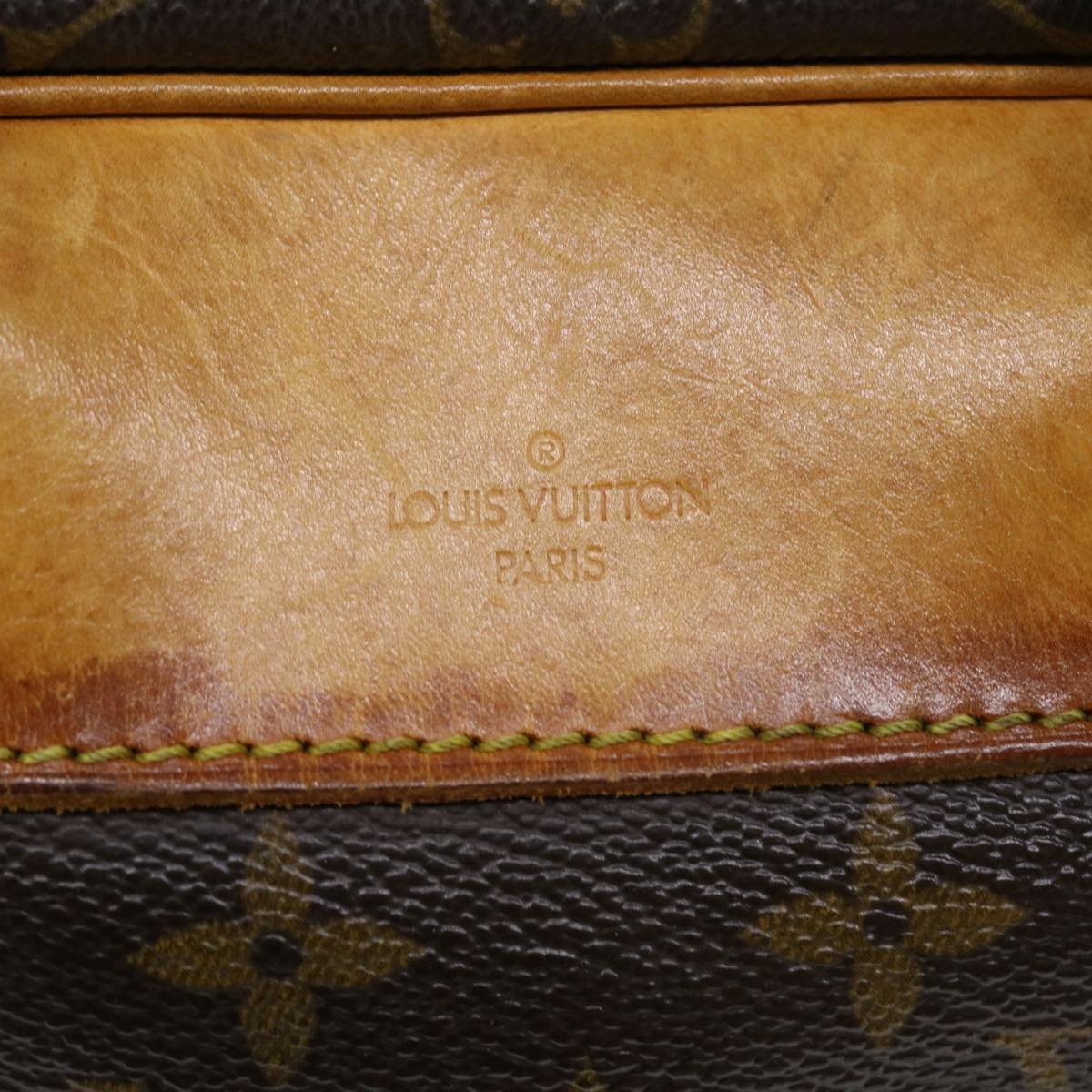 LOUIS VUITTON Monogram Deauville Hand Bag M47270 LV Auth 38517