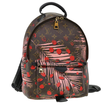 LOUIS VUITTON Monogram jungle dot Palm Springs PM Backpack Red M41981 LV 38536