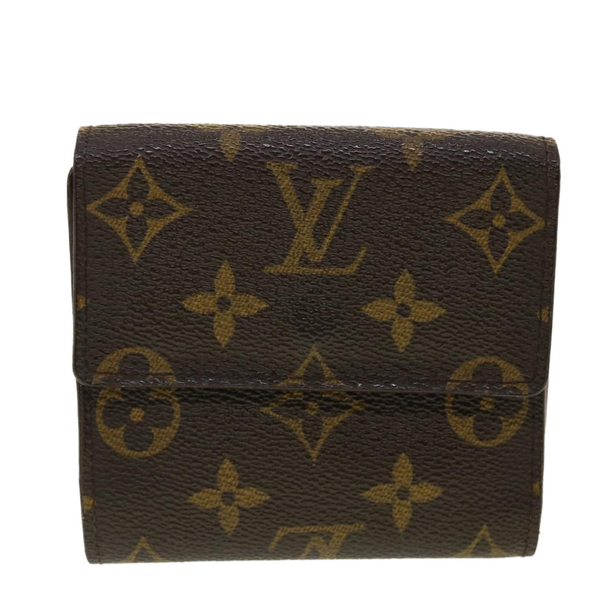 Louis Vuitton Monogram Portefeuille Elise Wallet M61654 LV Auth 39872