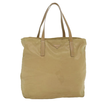 PRADA Shoulder Bag Nylon Khaki Auth 40046
