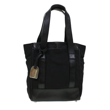 GUCCI Hand Bag Nylon Leather Black 000.2854.0500.5 Auth 41267