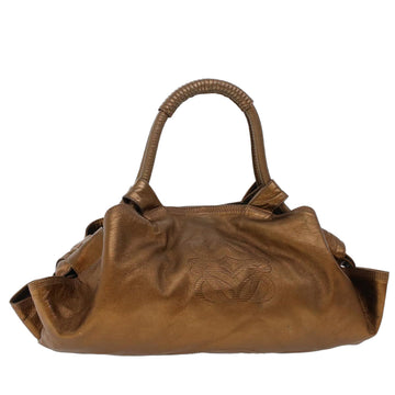 LOEWE Logo Motif Embossed Leather Handbag Hobobag White Vintage 2rsgb7 –  VintageShop solo