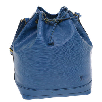 LOUIS VUITTON Epi Noe Shoulder Bag Blue M44005 LV Auth 50077