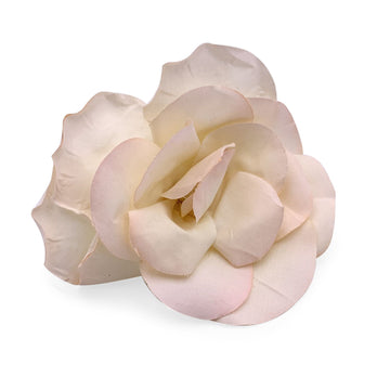 CHANEL Vintage Silk Pink Ombre Camelia Flower Brooch Pin Camellia