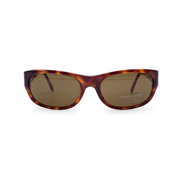ARMANIGiorgio  Vintage Brown Rectangle Sunglasses 845 050 140 Mm
