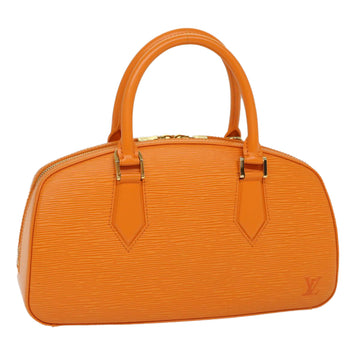 LOUIS VUITTON Epi jasmine Hand Bag 2way Orange Mandarin M5208H LV Auth 53312