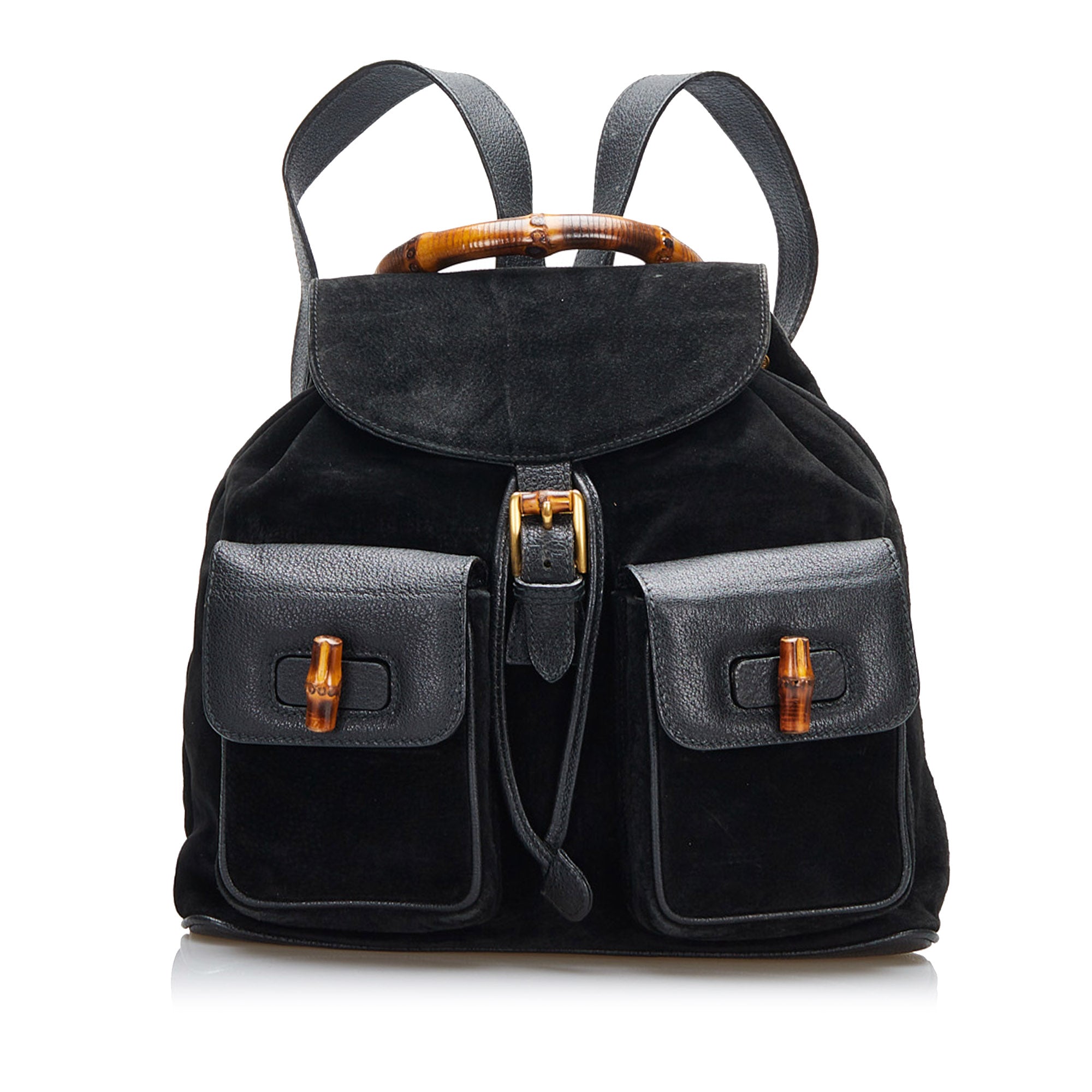 Saint Laurent Black Suede City Backpack ○ Labellov ○ Buy and Sell Authentic  Luxury