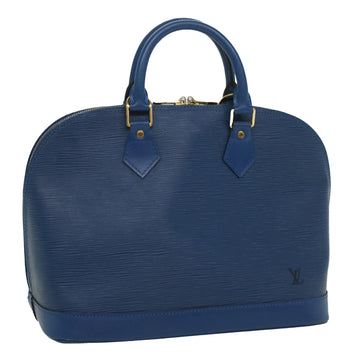 LOUIS VUITTON Epi Alma Hand Bag Toledo Blue M52145 LV Auth 54149