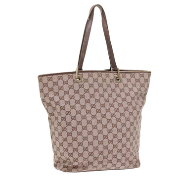 GUCCI GG Canvas Tote Bag Pink 002 1098 1705 Auth 54698