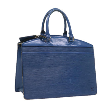 LOUIS VUITTON Epi Riviera Hand Bag Blue M48185 LV Auth 58283