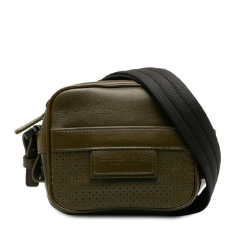 BOTTEGA VENETA Perforated Leather Crossbody Bag