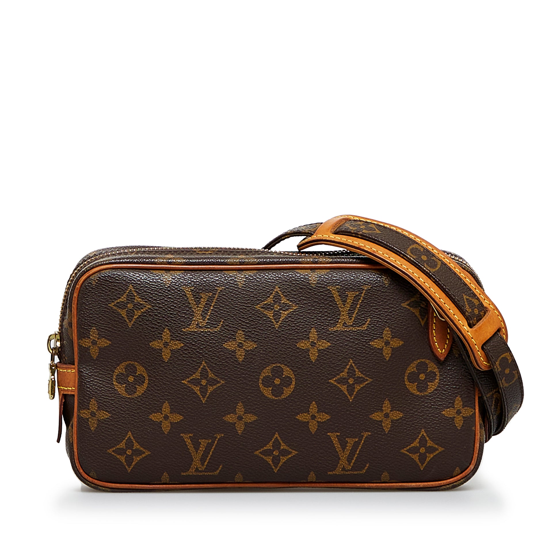 Louis Vuitton Monogram Canvas Pochette Marly Bandouliere Bag Louis