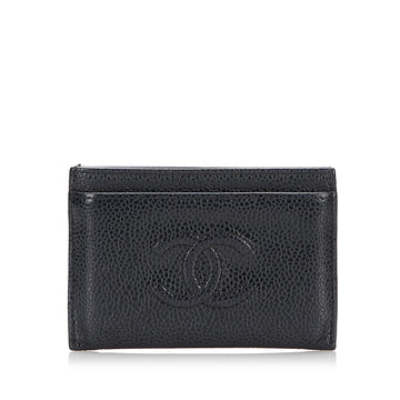 Chanel CC Caviar Card Holder