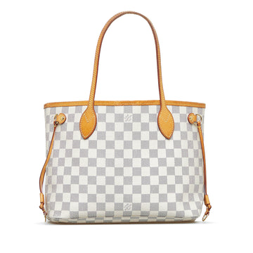 Louis Vuitton 2010 pre-owned Damier Ebene Neverfull PM Tote Bag